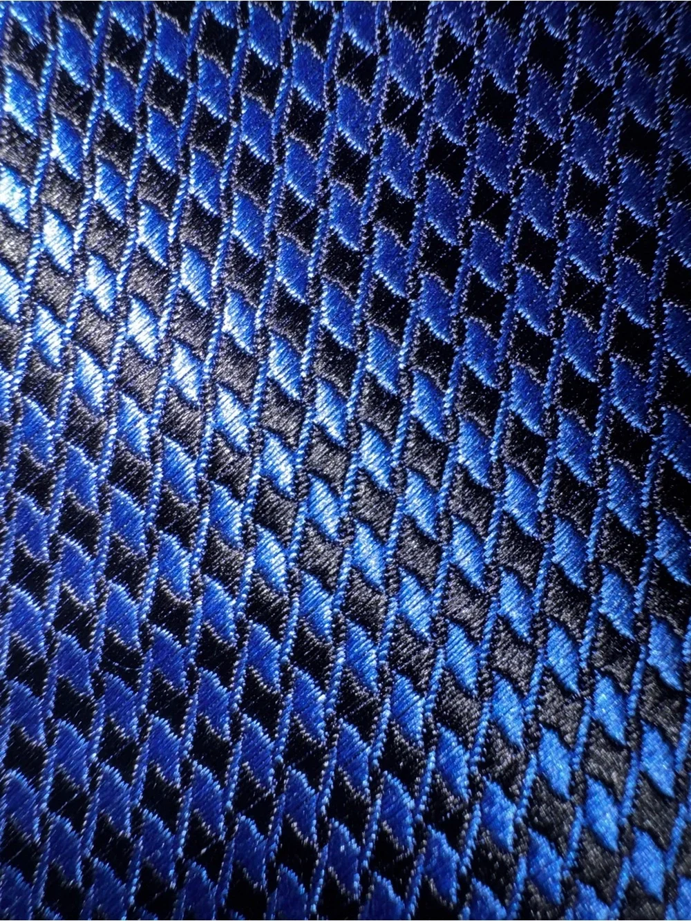 Ben Sherman silk Navy Blue Micro-Pattern Men's Tie